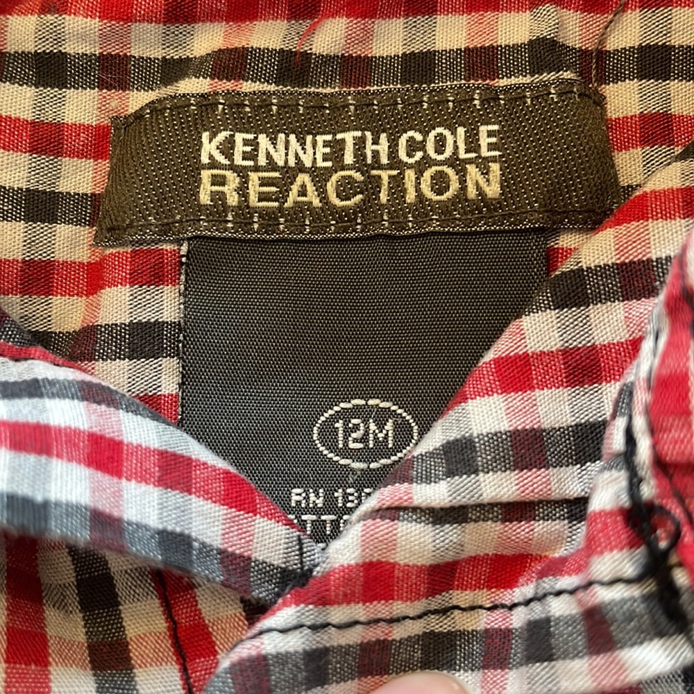 🍁Kenneth Cole Reaction Button Up Shirt - Picture 3 of 5